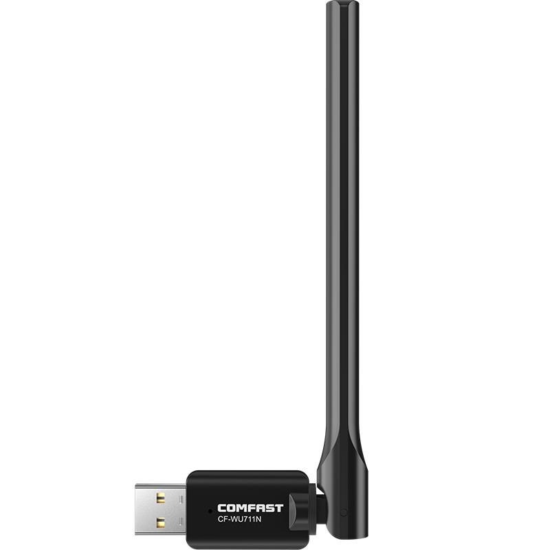 COMFAST CF-WU711N Wi-Fi адаптер 150 Мбит/с 2dBi Wi-Fi адаптер ПК Wi Fi антенны Wi-Fi модем 2,4G USB Ethernet Wi-Fi приемник