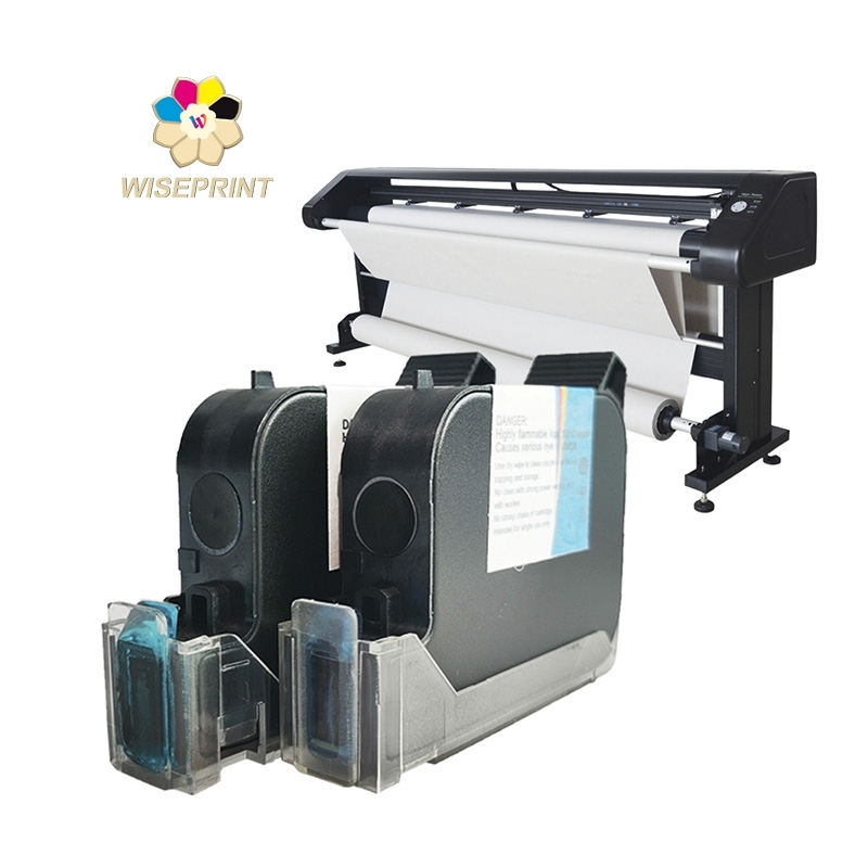 Wiseprint Empty Bulk Cartridge Q2320A Q7456A Q2357A Q2382A Q2356A TIJ 2.5 Aqueous Pigment inks on C6119A Q2321A Q7456A 4500 2590