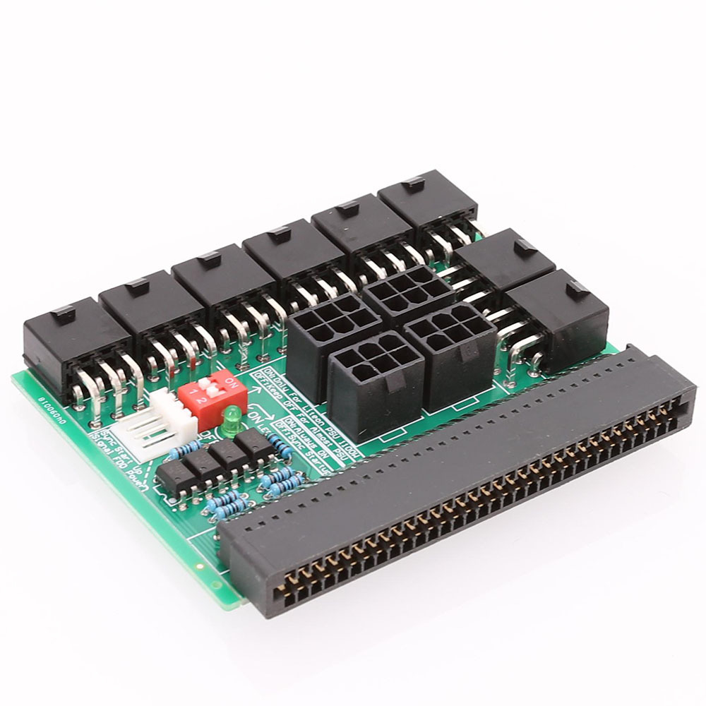 Angitu модульная PCI-E 6 Pin Breakout плата для преобразования мощности сервера 1600 Вт