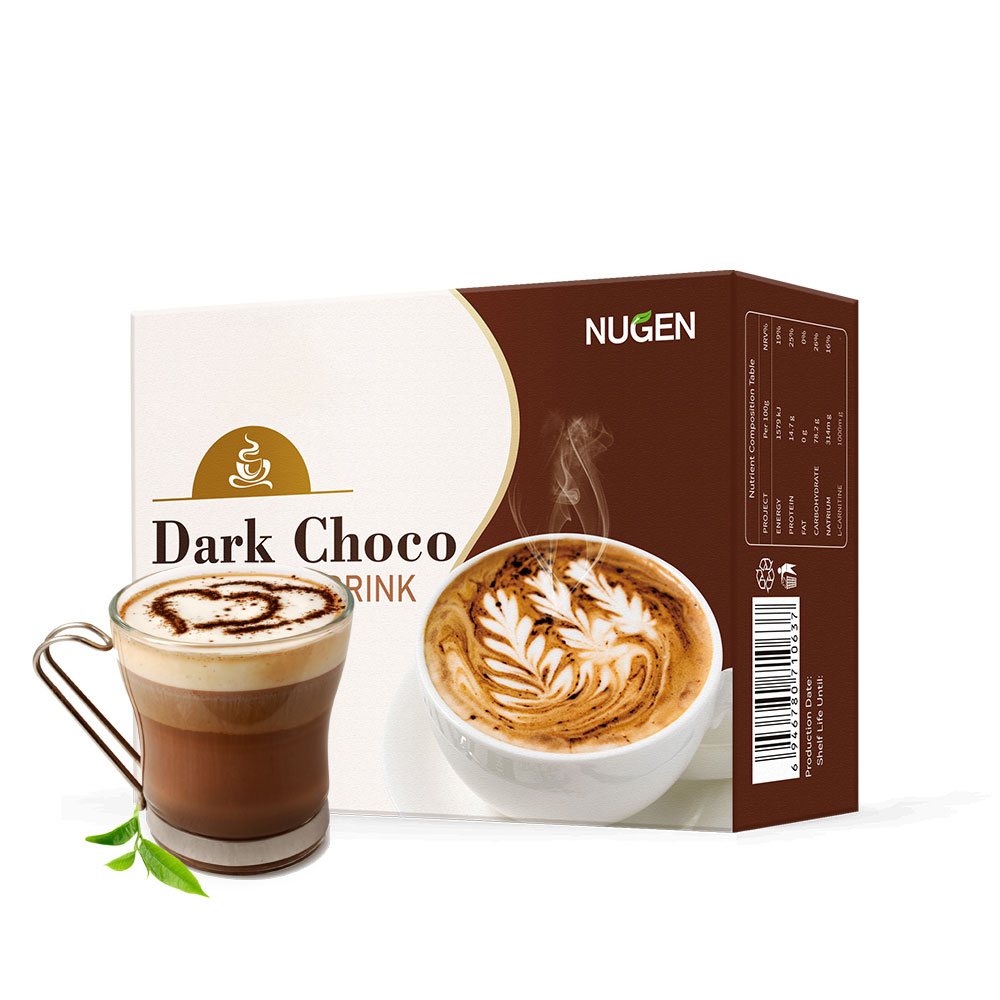 Slimming brown sugar chocolate coffee Macchiato instant powder diet drink for body detoxification
