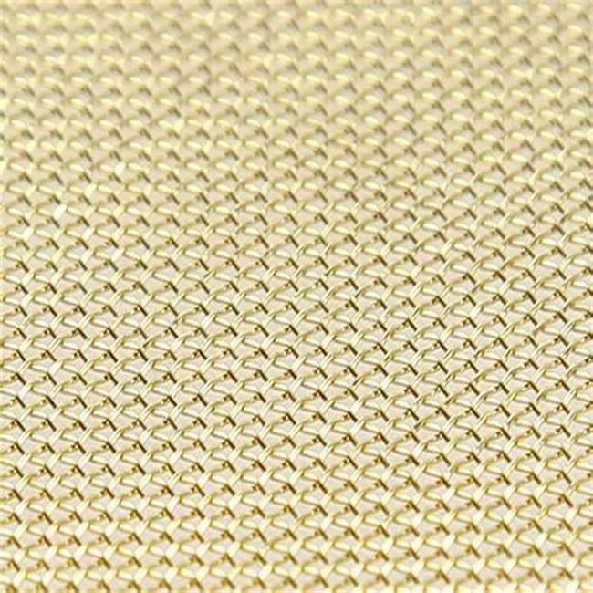Оптовая продажа с фабрики латунная проволочная сетка 100/200 сетка экранирование Декор латунная медная проволочная сетка