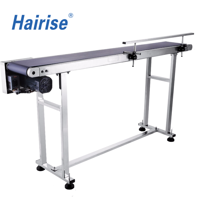 Packaging Line Transmission Machine PVC/PU Straight Conveyor for Food Industry