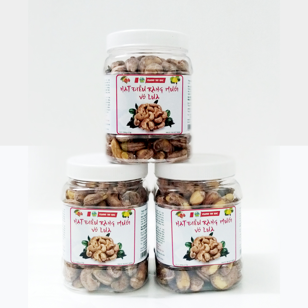 Жареные соленые орехи кешью-VSAPAT Tay Bac 400gr безопасная пища