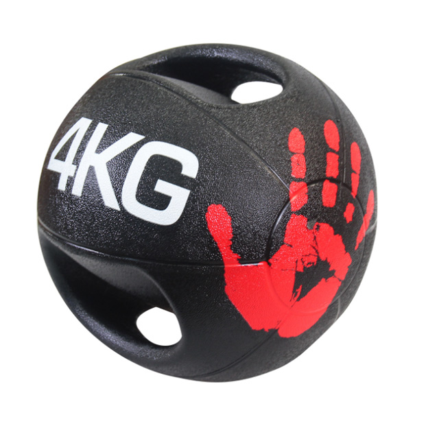 Custom kettlebell plastic sand filled soft mini dual handle slam wall medicine grip ball for workouts