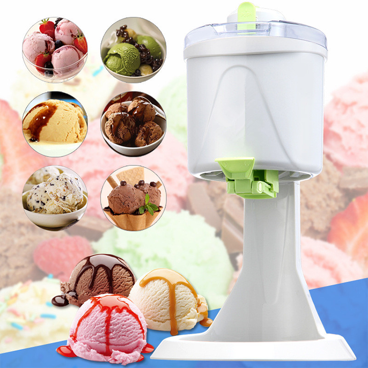 DIY Homemade Children's Ice  Cream Maker 10 Minutes Fast Making Tool Automatic Mini Ice Cream Machine/