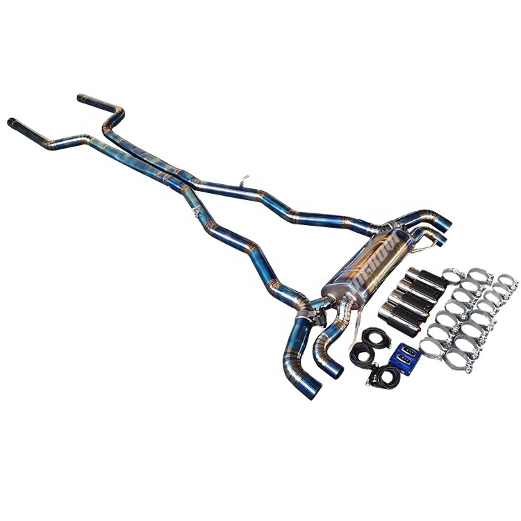 Hot Sale 304 stainless steel or titanium alloy exhaust pipe for BMW M5 F90 4.4T exhaust catback