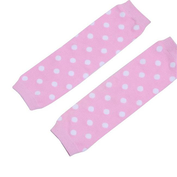 Wholesale supplier custom winter knitted cotton leg warmer point baby girls leg warmer