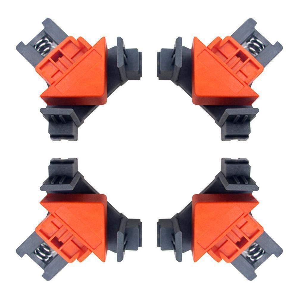 4 sets of adjustable right Angle clip 90 degree Woodworking picture clip right Angle retainer
