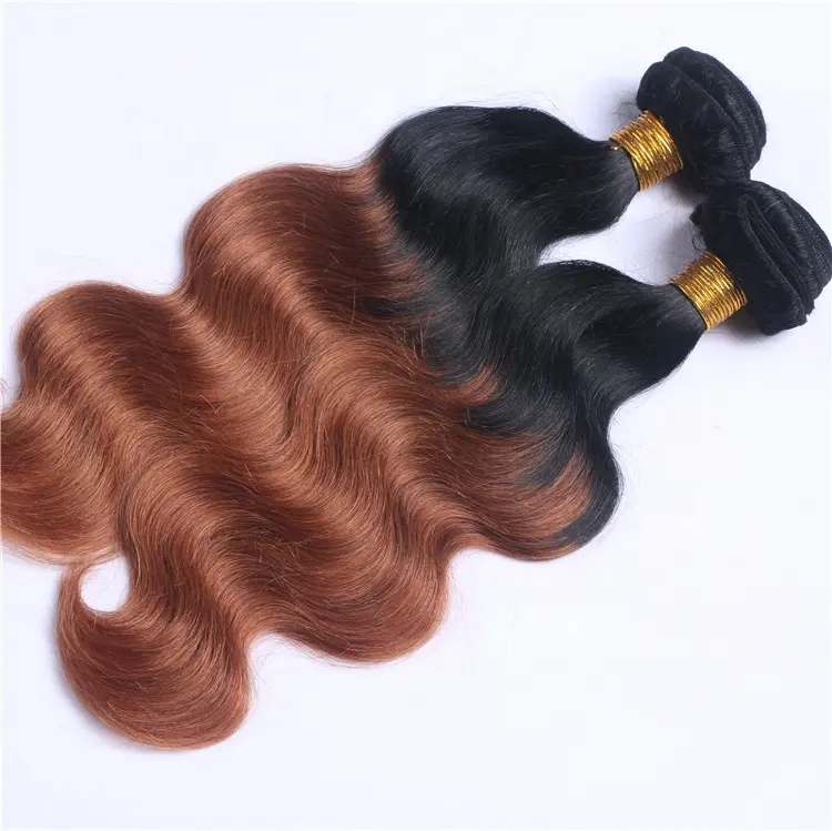 Ombre Virgin Indian Hair Bundles Wholesale Natural Hair Extensions Hairextension Weave Hair