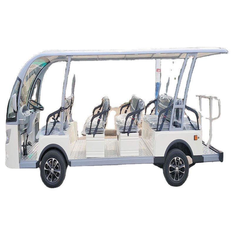 Electric sightseeing car 14 seats new scenic area hotel LM-GD14A school electric school bus