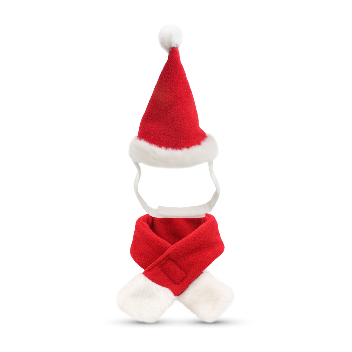 Hot sale custom dog cat christmas decorations winter hats and scarf