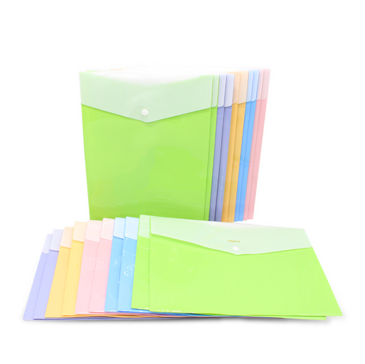 Cheap Wholesale Document stationery clear cover report file folder a4 size plastic report cover