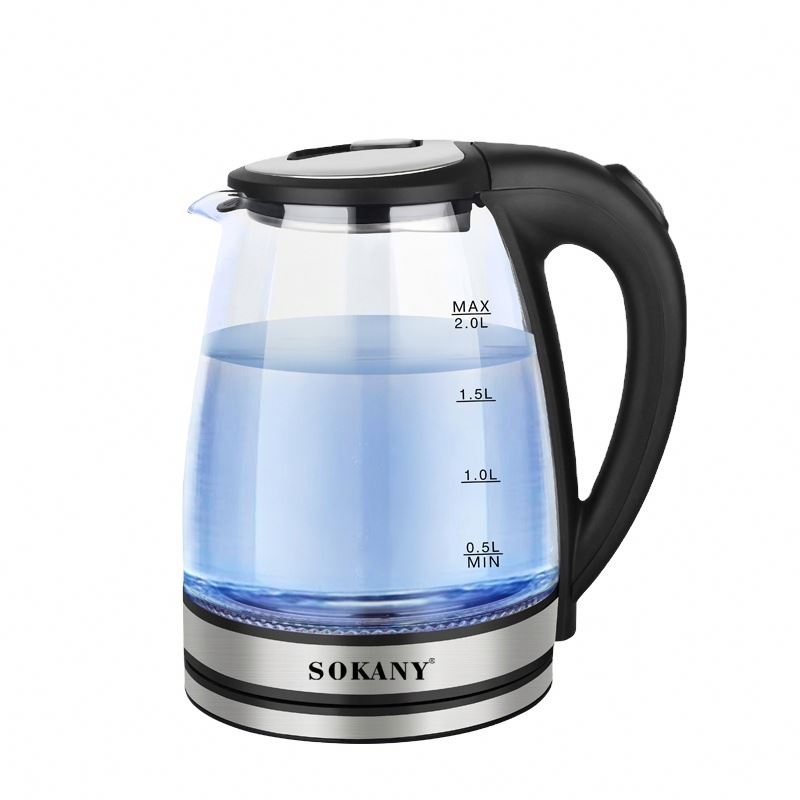 Sokany Sk-1029 2L емкость кухня Электрический чайник новый дизайн чайник для воды