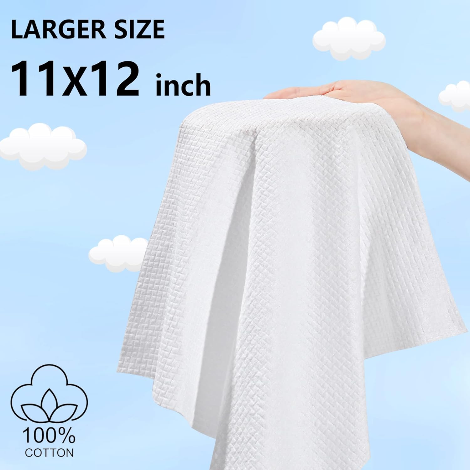 Clean Skin face Clean towels Xl disposable Facial Clear face Wash Wipes Clean Skin face towel For Sensitive Skin