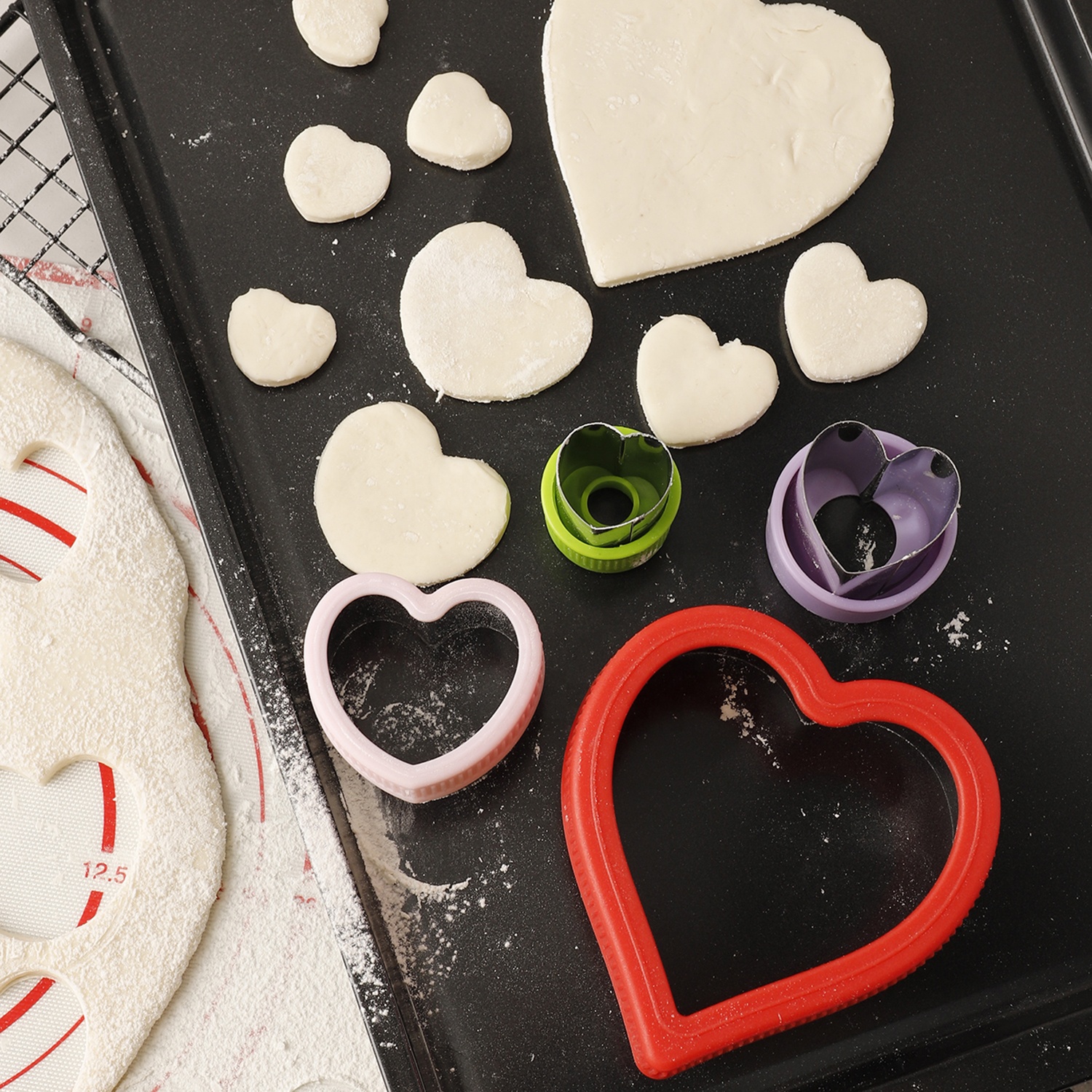 Small commercial multipurpose various sizes kitchen custom mold diy cookie cutter