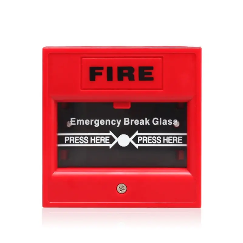 Green Red white Emergency Door Release Glass Break Alarm Button Fire Alarm Switch Break Glass Exit Release Switch