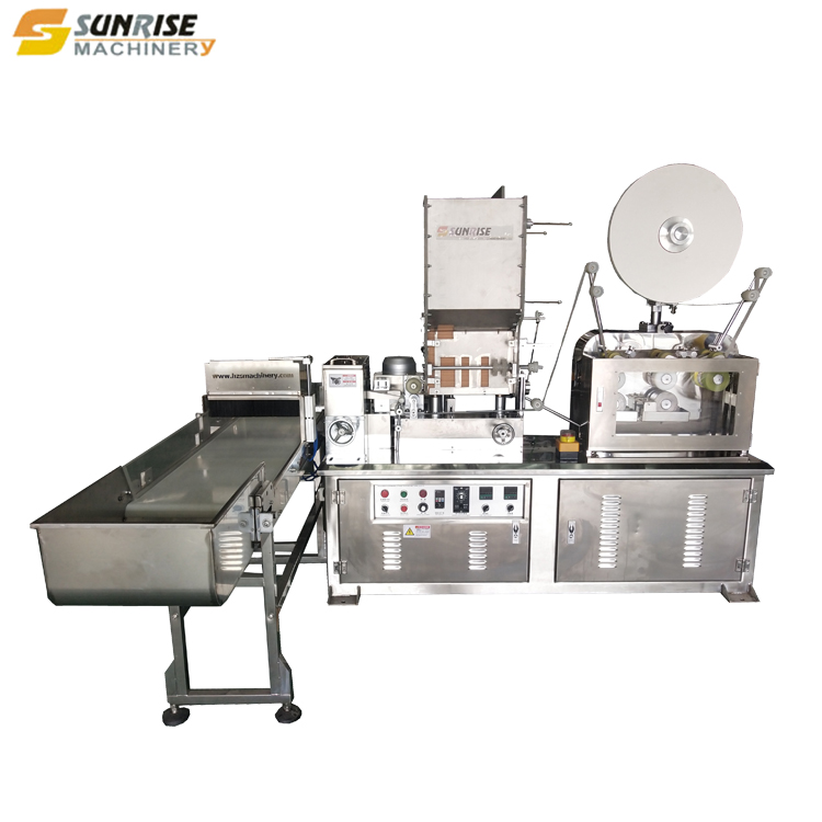 single plastic straw rice straw paper packing wrapping machine