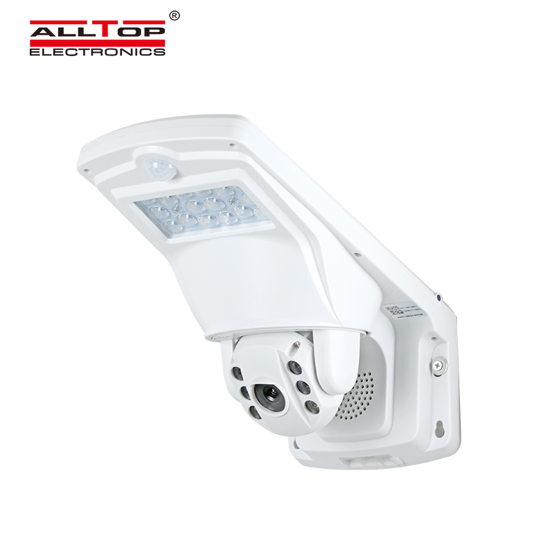 ALLTOP Высокое качество Abs Ip65 Водонепроницаемый Wifi беспроводной мини 3 Вт 12 Вт уличный фонарь с камерой видеонаблюдения