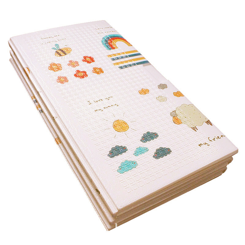 new fashionable baby cow folding foam play mat waterproof