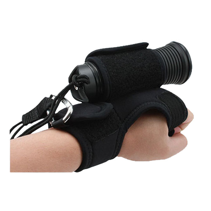 Обычный фонарик кобура нейлон держатель для дайвинга огни Hands free ручной свет держатель