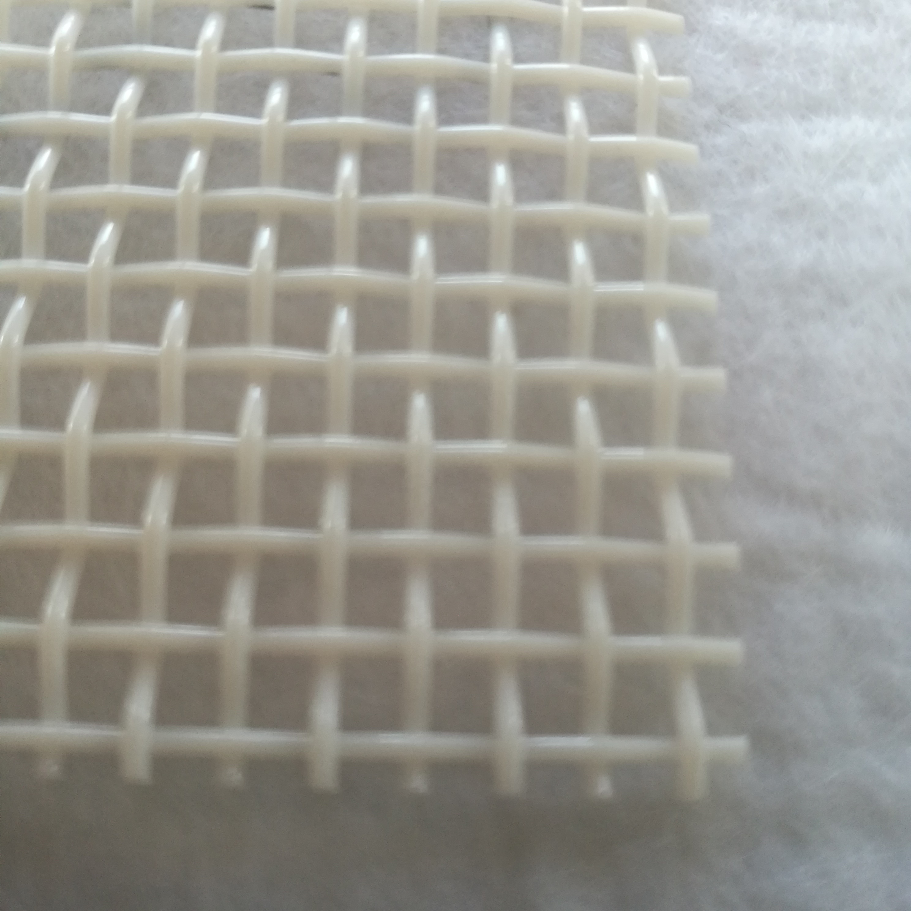 Polyester Weave Square hole Mesh Conveyor Belt For Paper Machine And Screening And Conveying In Mining