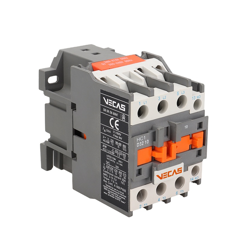 Vecas магнитный контактор переменного тока OEM схемы контроллера HC1-D 0910 9A 110V 120V 220V 230V 380 мотор с питанием от источника переменного тока с напряжением в переменного тока подрядчика IEC60947-2 50/60hz