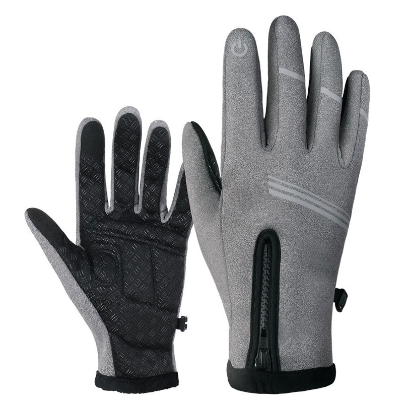 Custom Design Polar fleece bicycle glove cycling bike accessories bike gloves bicycle