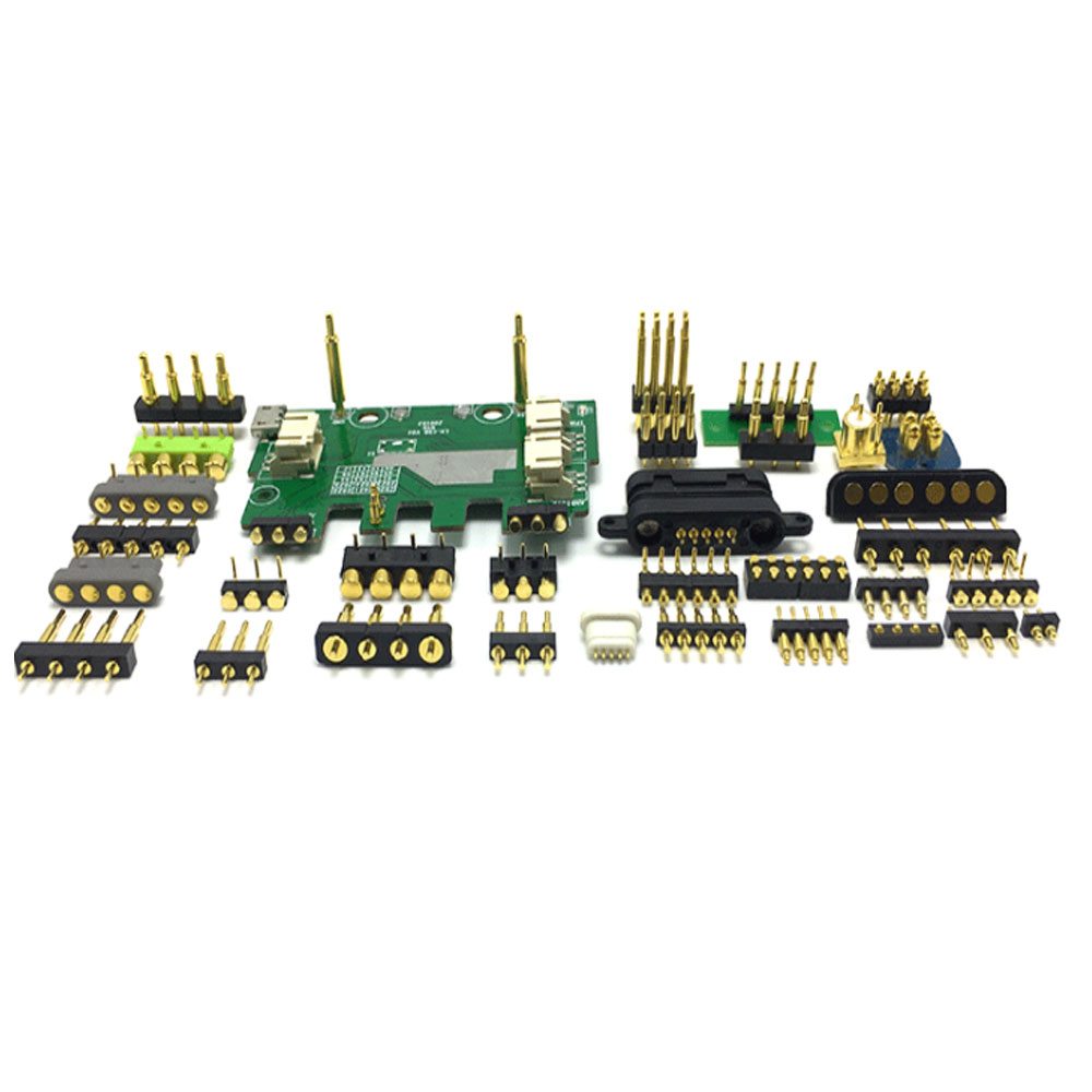 High quality Gilded Stamping Female Pogo Pin Plug Pins For Pcb Smd Electrical Connector