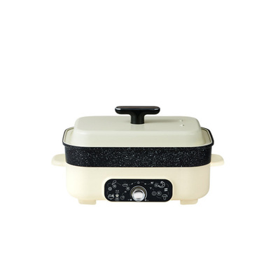 Home Appliance Multi-function Integrated Hot Pot Pan Fried Electric Cooking Skillet