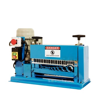 LA-Y-001-3 max 38mm Wire Peeling Cutting Machine Multi Hole Wire Stripper Electric copper wire stripper machine
