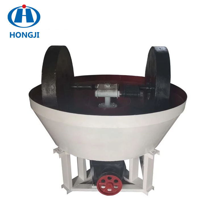 China Lowest Price Silver Copper Zinc Iron Lead Ore Dressing Small Gold Mill Plant Wet Pan For Sale