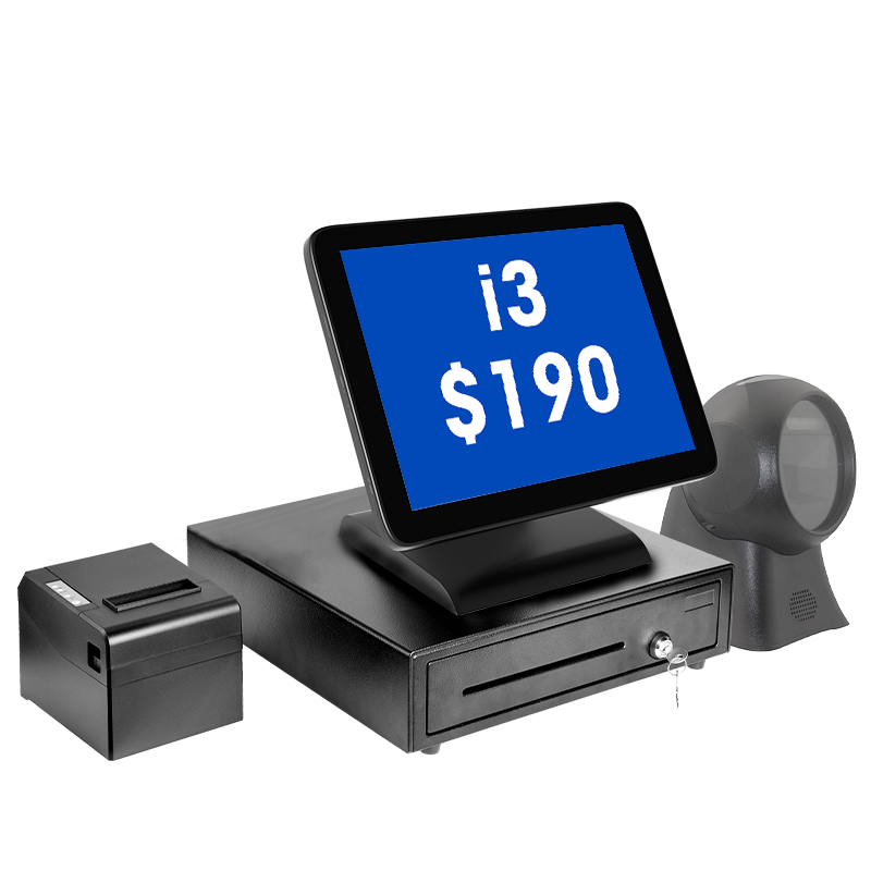 Ресторан pos-машина Розничная точка продажи система Windows сенсорный экран до i3
