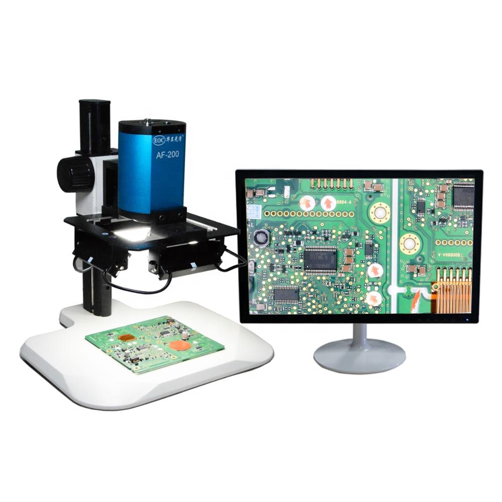 OEM-Сервис EOC промышленный Электронный Автофокус 500x500 FOV HDMI-совместимый видеомикроскоп цифровая камера цена с CE ROHS