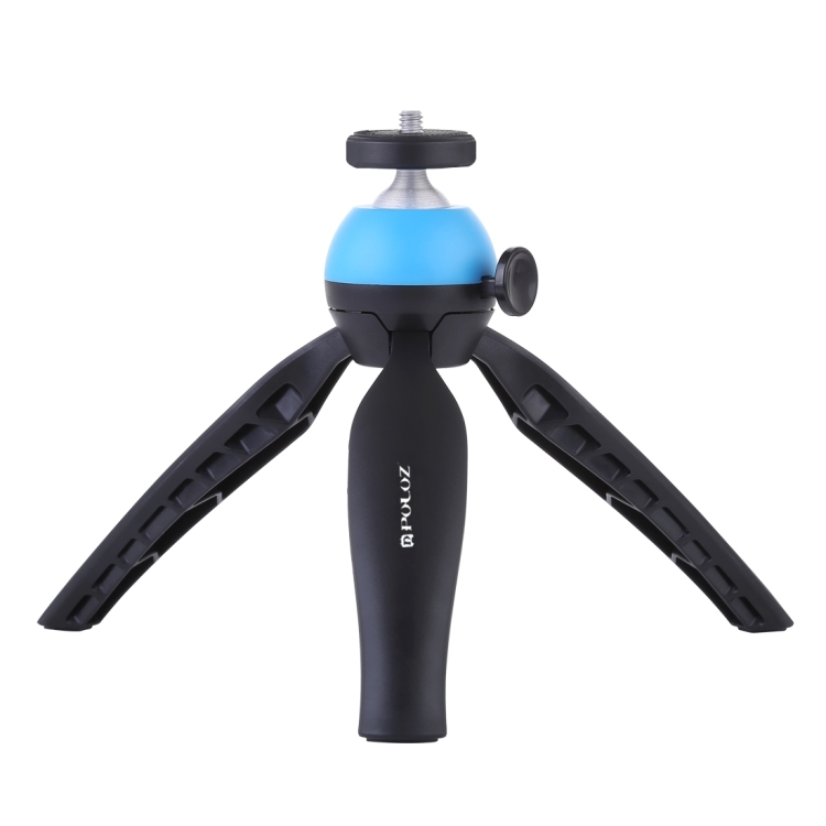 Прямая поставка, карманный мини-штатив PULUZ с шаровой головкой 360 градусов для смартфонов, Go Pro, DSLR-камер (синий)