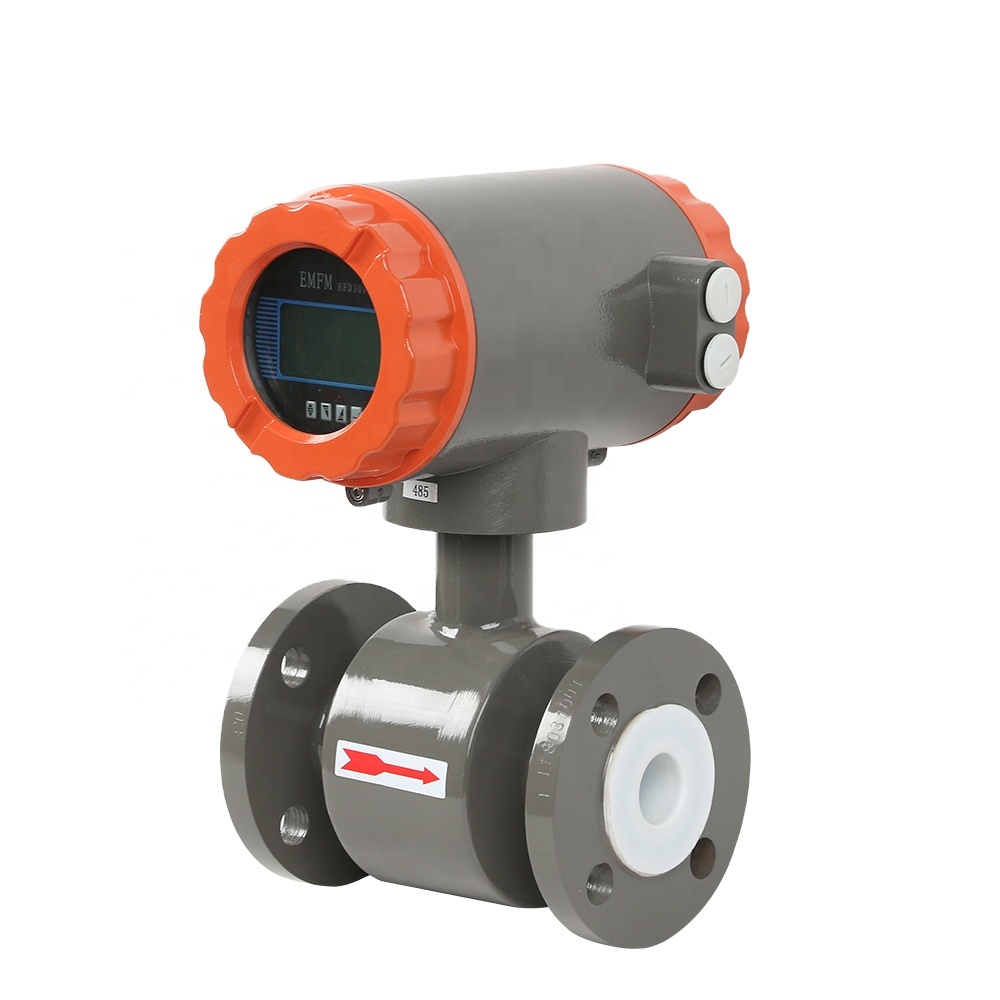 acid resistant dn40 flow meter well water flow meter