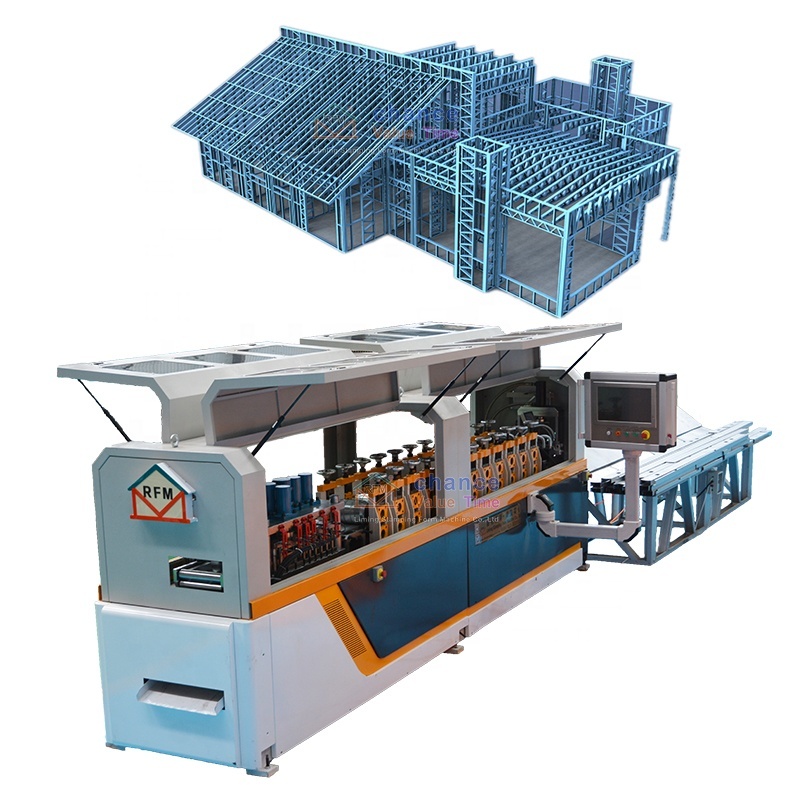 Liming Australia standard C89 C70 C92 LGS frame and trusses roll forming machine with software