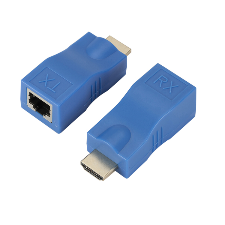 Цена по прейскуранту завода-изготовителя HD RJ45 Сетевой удлинитель для головок возможностью погружения на глубину до 30 м HDTV для RJ45 кабель конвертер HD сплиттер повторитель Cat 5e Cat 6 1080P