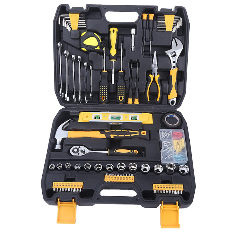 108 in 1 multifunctional home repair tool kit, mechanical, electric, watch, machine accessories, manual tool set