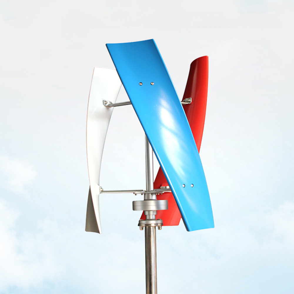 China factory high power alternative energy 220 volt 24v dc 600w vertical axis wind turbine generator fan for home