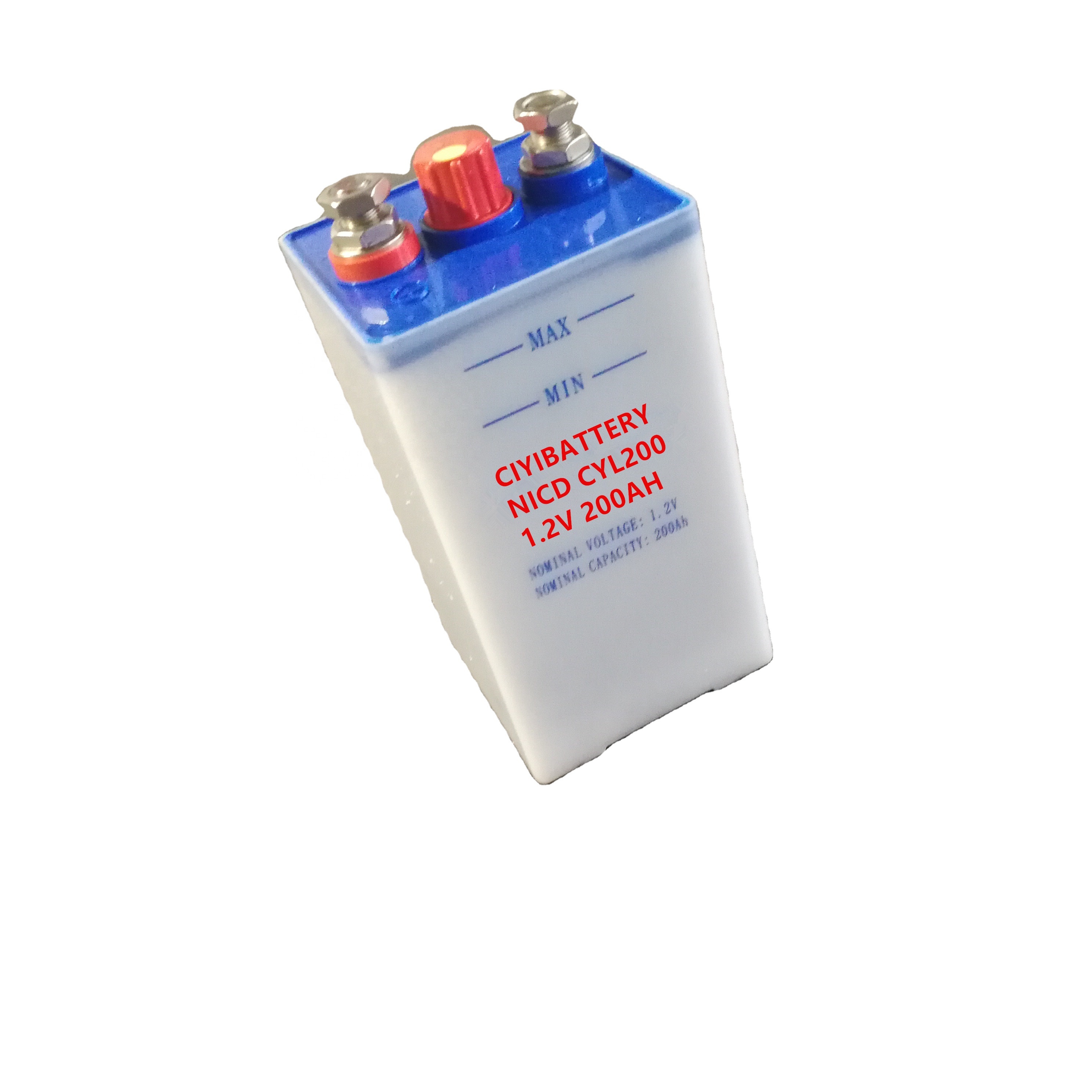 Super Quality NICD Battery NI-CD Battery Nickel Cadmium Battery 1.2V 200AH