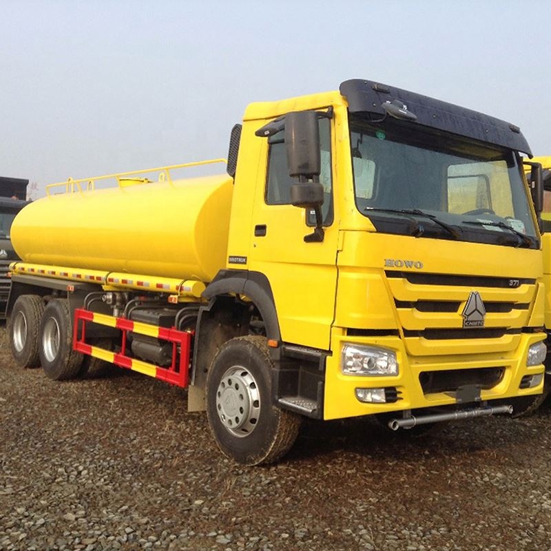HOWO Euro4 6x4 340HP 20m3 Sinotruck Howo 6X4 336Hp 371Hp 15000L 18000L 20000L Water Tank Truck 15 Tons 18 20 Sprinkler