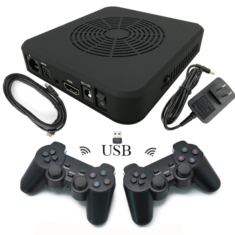 Classic Game TV Box For 3D Pandora Game box Built in 5000games Video Game Console For N64/PS1