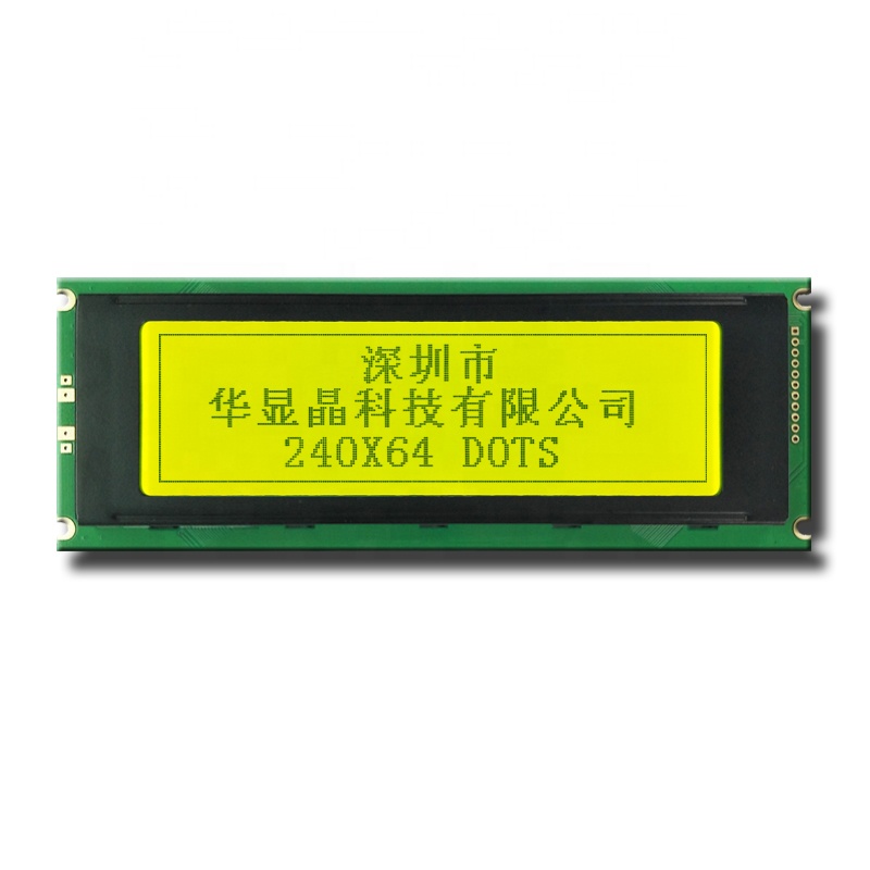 HXJ 24064B Graphic, сделано в Китае, 240X64 моно, желто-зеленый, 240*64, графический ЖК-дисплей