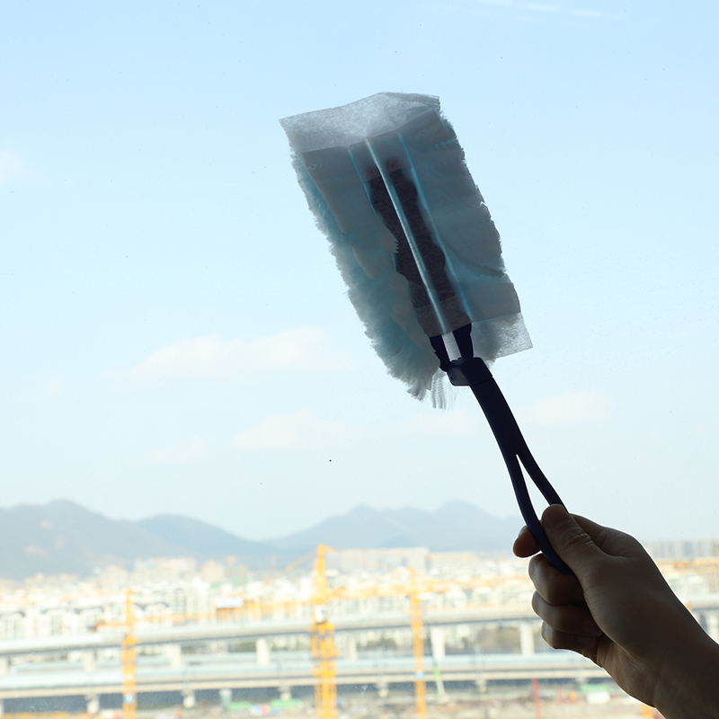 BSCI ISO9001 ECO friendly nonwoven magic cleaning disposable duster with 5 refill duster