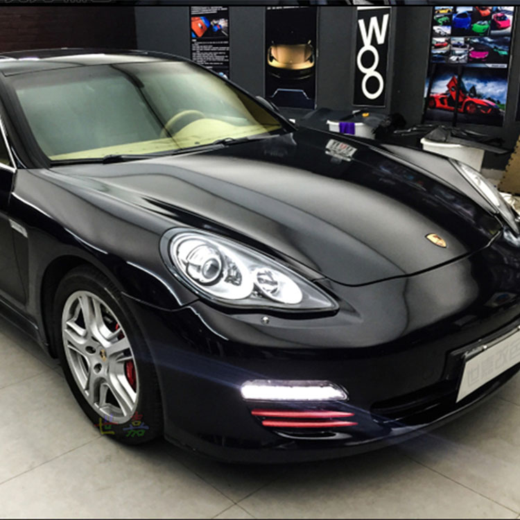 HOT Selling 50X150/200/300/500CM Shiny Glossy Black Vinyl Film With Air Bubble Free Gloss Black Car Wrap Foil Car Sticker Decal