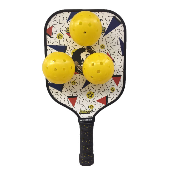 2020 на открытом воздухе Pickleball шарики высокого качества; Большие размеры 40-отверстие вращения Pickleball