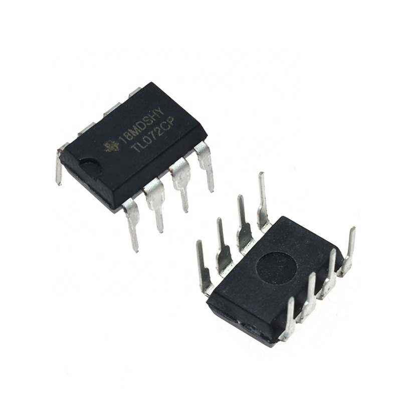 TL072CP DIP8 TL072 DIP TL072CN DIP-8 Операционные усилители Op Amps двойной низкий уровень шума JFET новый оригинальный