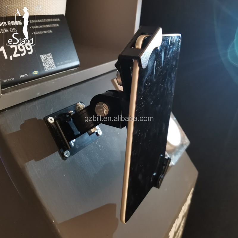 EStand BR25008Q металлический вращающийся защитный кронштейн для киоска для 10,4 "Samsung tab A7, крепление на хомут
