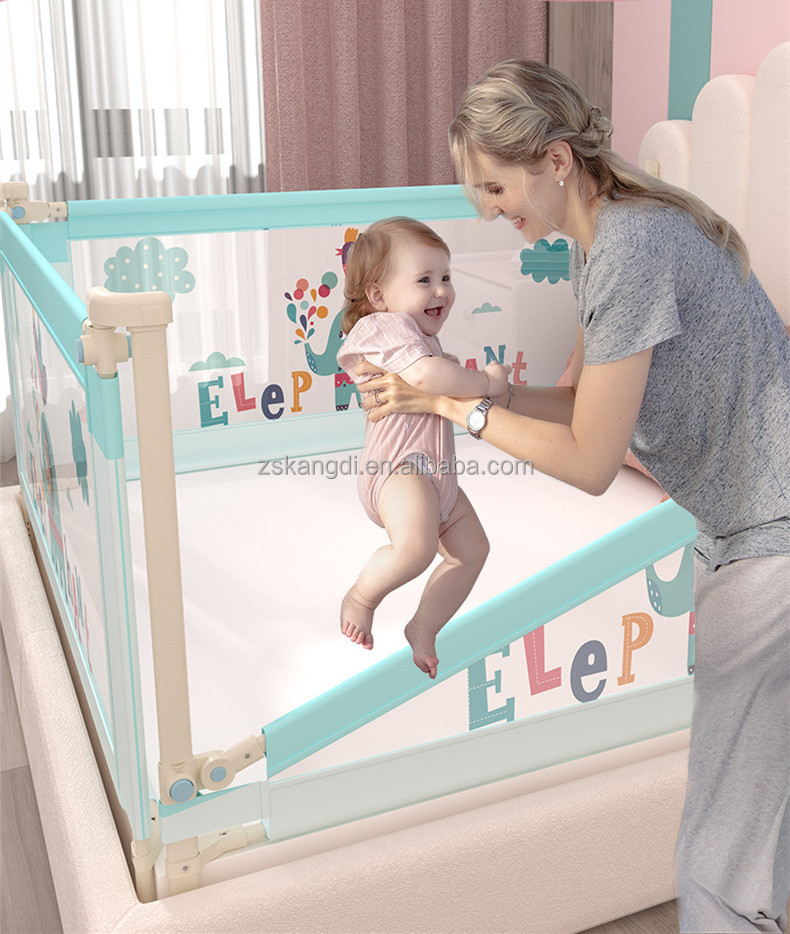 Toddlers Safety Adjustable Protective Durable Safety Bed Rail Fence Guard