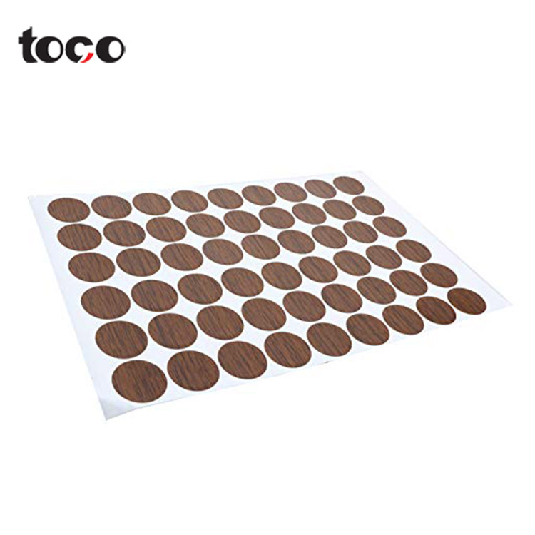 Наклейки toco, отверстия для мебели, клей для декоративных пластиковых ПВХ винтовых крышек